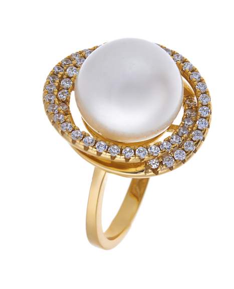 Кольцо Golden Pearl
